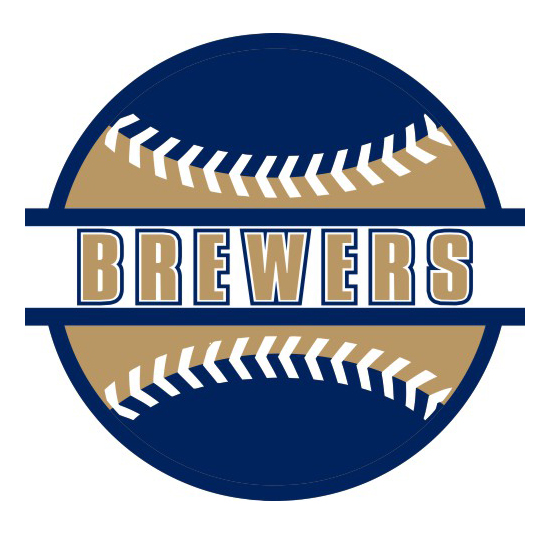 Baseball Milwaukee Brewers Logo iron on paper